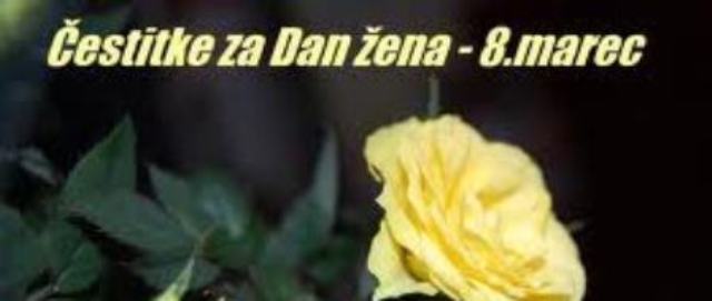 Čestitka ob 8.marcu