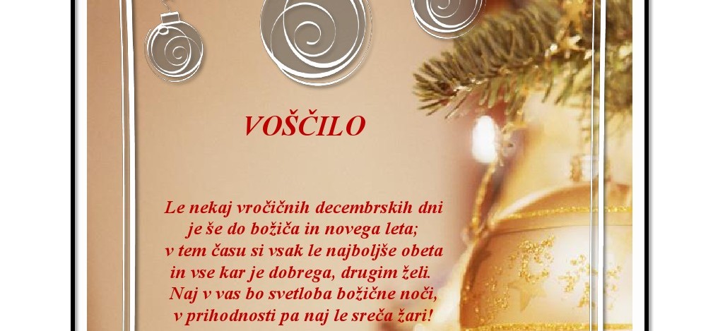 Voščilo