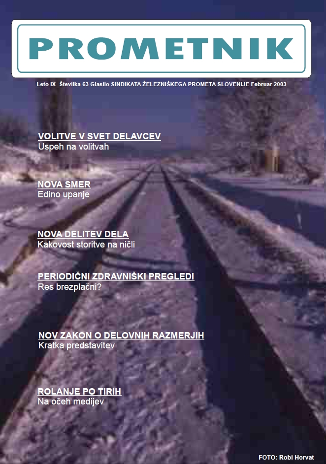 Glasilo Prometnik 63