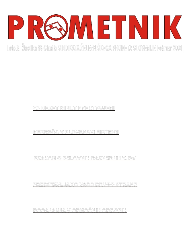 Glasilo Prometnik 68